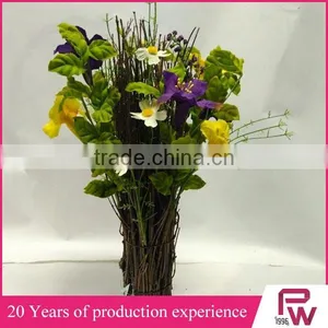 High Quality Wholesale Colour Spring Style Silk Flower Exporter for Wreath thumbnail-2