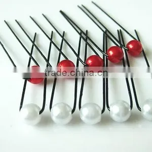 Beautiful Crystal Pearl Jewel Hair Clasp thumbnail-2