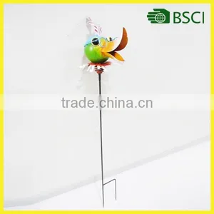 YS14429 Cheap Metal Bird Craft Garden Stick for Garden Decor thumbnail-1