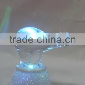 LED Electronic Light Acrylic Crystal Polar Bear Animals Toys thumbnail-2