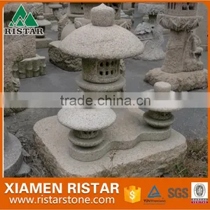 Garden Stone Granite Lantern Mother-kids Lantern thumbnail-1