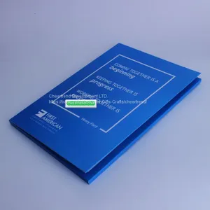 2017 Most Thinnest A5/A4 Portrait Brochure 4.3 Inch TFT Lcd Video Greeting Card, Lcd Video Cards, Video Brochure thumbnail-3