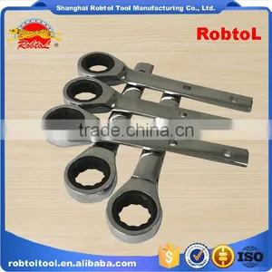 Single Head Ratchet Wrench Flexible Head Gear Spanner Combination Torque Chrome Vanadium Auto Repair Two Way thumbnail-4