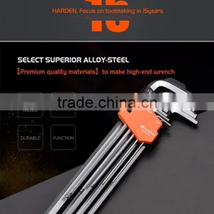 9 Pcs Long Ball Key Wrench thumbnail-1