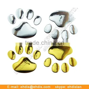 Car Auto Bike 3d Chrome Decal Adhesive Car Decal Custom 3d Auto Sticker thumbnail-4
