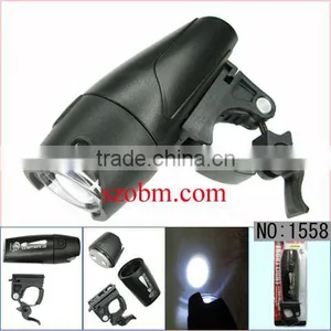 JING YI LED Bicycle Head Light Lamp (JY-180) thumbnail-1