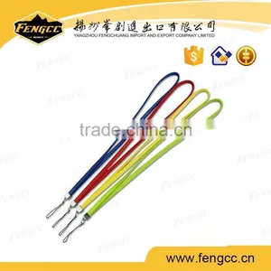 Fashion Promotion Polyester Thin Lanyard With String thumbnail-1