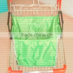 Hot Design Customized Nylon Foldable Supermarket Shopping Bags thumbnail-1