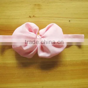 Satin Ribbon Flower Headband for Kids Hair Accessories thumbnail-2