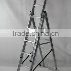 WR2799A-6 Multi-purposes Aluminium Ladder Folding Agility Step Ladder thumbnail-1