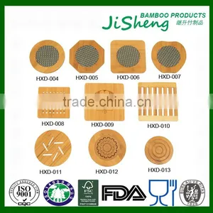 Eco-friendly Feature Bamboo Mat, Bamboo Table Mat, Bamboo Coaster thumbnail-1