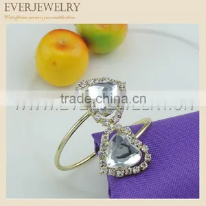 Big Acrylic Stone Napkin Ring for Dinner Party thumbnail-5