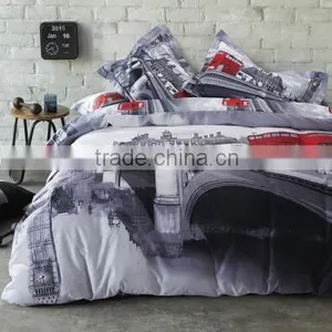 Competitive Price Digital Printed Chinese Cheap Bedspreads,choice Hotels Satin Bedding thumbnail-1