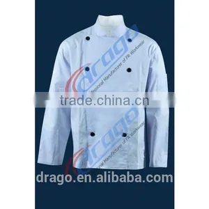 Long Sleeve 100%Cotton Chef Garment thumbnail-1