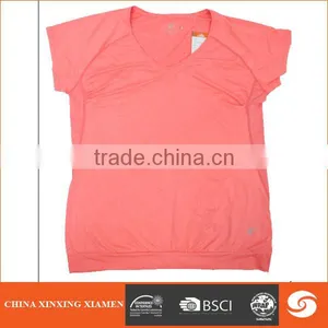 Causal T-shirt New Design;pink T-shirt for Women thumbnail-1