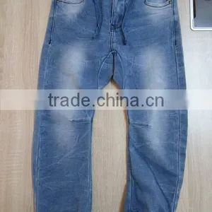GZY High Quality Fulli Size Raw Denim Jeans for Kids thumbnail-1
