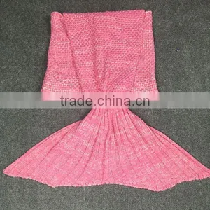 Wholesale China Crochet Adult Mermaid Tail Blankets thumbnail-3