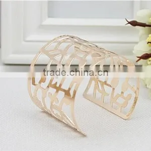 South Korea Popular Music Note Style Hollow Bracelet for Girls Jewelry thumbnail-2