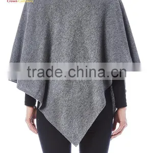 2016 Women Luxury Cashmere Poncho Sweater Cashmere Wrap Ponchos thumbnail-1
