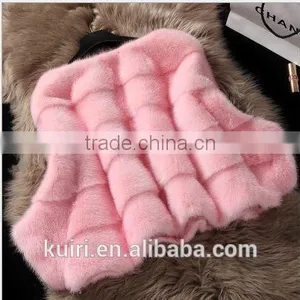 2016 Casual Woman Overclothes Rex Rabbit Fur Coat Lady Faux Fur Stylish Coat for Winter thumbnail-5