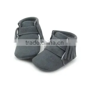 Multi Colors Baby Moccasin Shoes Double Layers Baby Boy Boots thumbnail-2