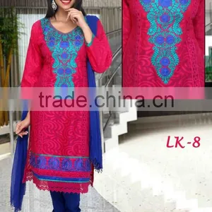 Designer Kurta Designs for Women thumbnail-3