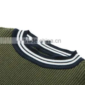Green Color Women Sweater 2017 Fashion Round-neck Pullover Sweater thumbnail-5