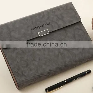 25K Faux Leather Cover Planner Custom Loose Leaf Binding Organizer Agenda PU Leather Notebook thumbnail-3
