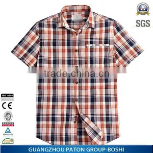 100% Cotton Fabric Wholesale Clothing Mens Shirts Different Colors Available thumbnail-1