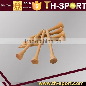 High Quality Printed Logo Wooden Golf Tees thumbnail-1