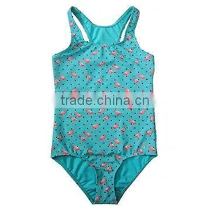 Kids Swimsuit Swimwear One Piece Cut Bow thumbnail-1