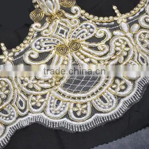 Wedding Polyester French Lace Fabric With New Designs thumbnail-2