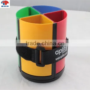 Red Bandage Hook and Loop Fastening Tape With Buckle for Luggage thumbnail-5