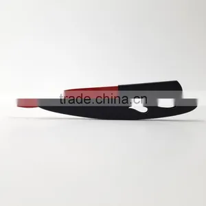 Professional Men's Shaving Razor Red Blade Black Handle thumbnail-1