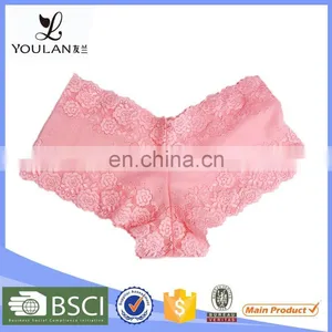 China Supplier Pretty Pattern Young Lady Polyester Women Panties thumbnail-1