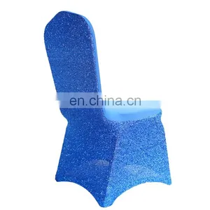 Wholesale Wedding Party Polyester Universal Chair Cover White thumbnail-3