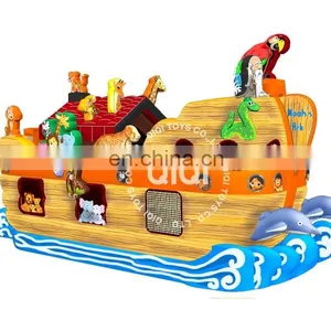 Inflatable Water Obstacle Course, Water Park Obstacle Games for Kids for Adults thumbnail-1