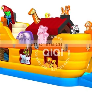 Inflatable Water Obstacle Course, Water Park Obstacle Games for Kids for Adults thumbnail-2