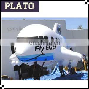 White Fly GEG Inflatable Helium Zeppline For Air Show, Inflatable Ship for Sale thumbnail-1