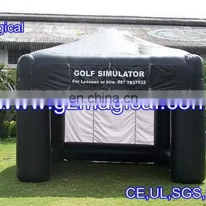 Inflatable Golf Simulator Booth thumbnail-1