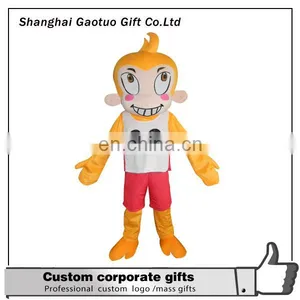 Promotional Frog Customized Advertising Sport Monkey Costume for Adult Wearing thumbnail-1