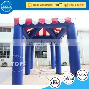 TOP INFLATABLES Multifunctional Inflatables Bouncy House Castle Water Slide Mat thumbnail-1