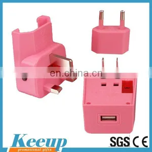 China Wholesale Customized Printing 3-in-one World Travel Adapter thumbnail-5