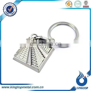 Souvenir Metal Keychain Building for Mexico Maya Pyramid thumbnail-1