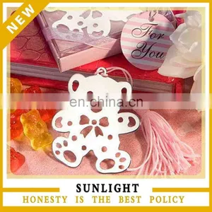 Wedding Favors Bear-shaped Metal Bookmark for Books thumbnail-1