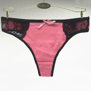 Yun Meng Ni Sexy Underwear 2018 New Style Cheap Stocklot T-back Breathable Cotton Thong For Lady thumbnail-3