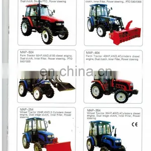 Cheap Tractor 504 With Front Loader and Backhoe thumbnail-4