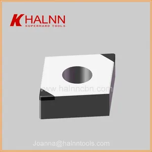 BN-H21 PCBN Inserts Finishing Heavy Interrupted Cutting 50Mn Materils Hardened Steel Wind Turbine Bearing thumbnail-1