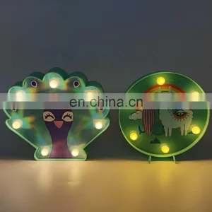 Plastic Peacock Shaped Fairy Holiday Light Battery Light For Home Decoration thumbnail-2