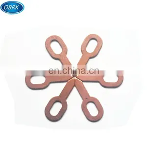 100pcs/1 Set Copper Coated Stainless Steel Dent Puller Rings Fit For Spot Welding Car Body Panel Pulling Washer Tool thumbnail-1
